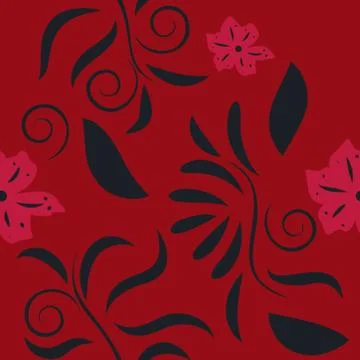 Abstract seamless colorful pattern exotic shapes backgrounds Stock Illustration