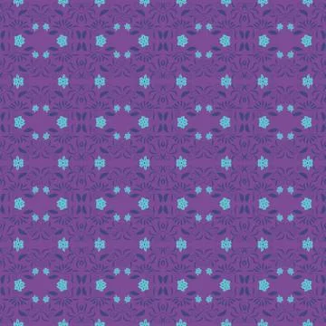 Abstract seamless colorful pattern exotic shapes backgrounds Stock Illustration