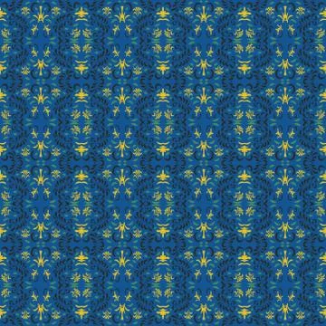 Abstract seamless colorful pattern exotic shapes backgrounds Stock Illustration