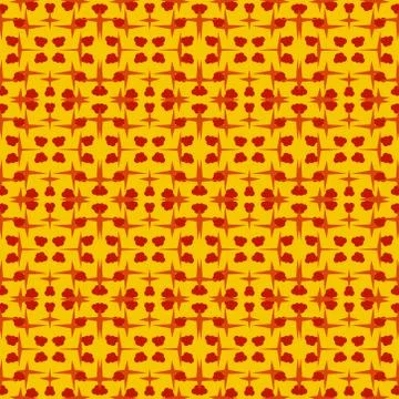 Abstract seamless colorful pattern exotic shapes backgrounds Stock Illustration