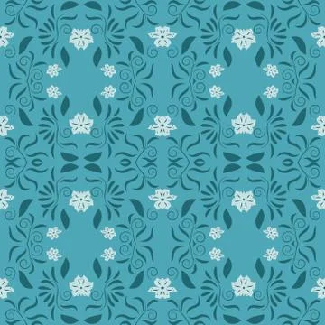 Abstract seamless colorful pattern exotic shapes backgrounds Stock Illustration