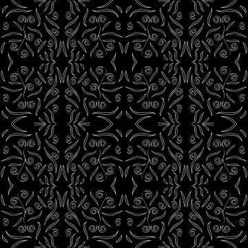 Abstract seamless colorful pattern exotic shapes backgrounds Stock Illustration