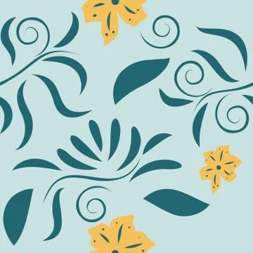 Abstract seamless colorful pattern exotic shapes backgrounds Stock Illustration