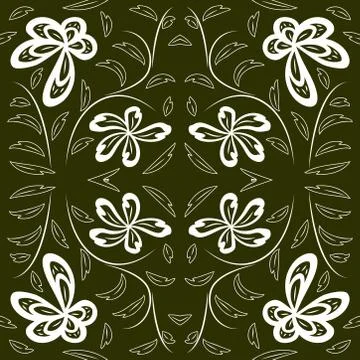 Abstract seamless colorful pattern exotic shapes backgrounds Stock Illustration