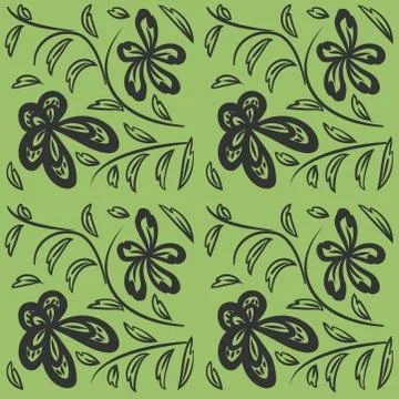 Abstract seamless colorful pattern exotic shapes backgrounds Stock Illustration