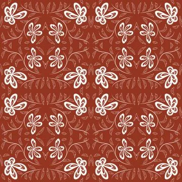 Abstract seamless colorful pattern exotic shapes backgrounds Stock Illustration