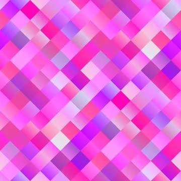 Abstract seamless colorful square pattern background design イラスト素材