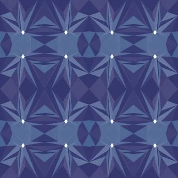 Abstract seamless colourful pattern geometric backgrounds vector design Stock Illustration