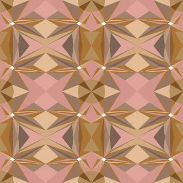 Abstract seamless colourful pattern geometric backgrounds vector design Stock Illustration