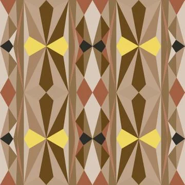 Abstract seamless colourful pattern geometric backgrounds vector design Illustrazione stock