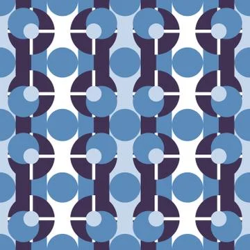 Abstract seamless colourful pattern geometric backgrounds vector design Stock Illustration