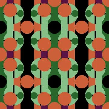 Abstract seamless colourful pattern geometric backgrounds vector design Stock Illustration