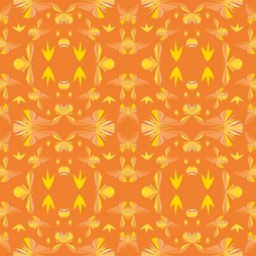 Abstract seamless colourful pattern geometric backgrounds vector design Stock Illustration