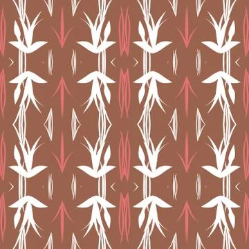 Abstract seamless colourful pattern geometric backgrounds vector design Stock Illustration