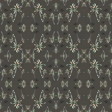 Abstract seamless colourful pattern geometric backgrounds vector design Stock Illustration