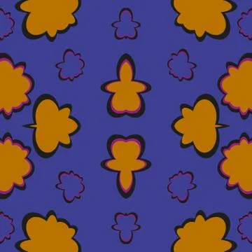 Abstract seamless colourful pattern geometric backgrounds vector design Stock Illustration