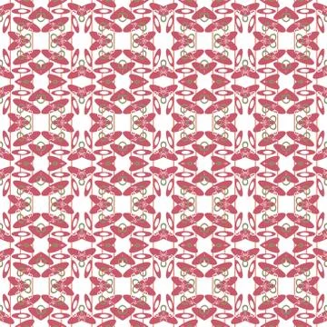 Abstract seamless colourful pattern geometric backgrounds vector design Stock Illustration