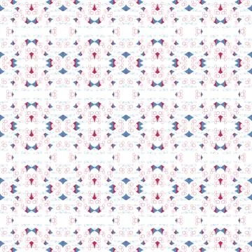 Abstract seamless colourful pattern geometric backgrounds vector design Stock Illustration