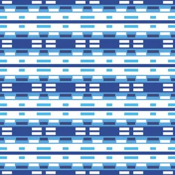 Abstract seamless colourful pattern geometric backgrounds vector design Stock Illustration