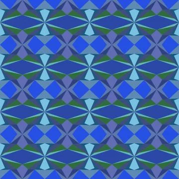 Abstract seamless colourful pattern geometric backgrounds vector design Stock Illustration