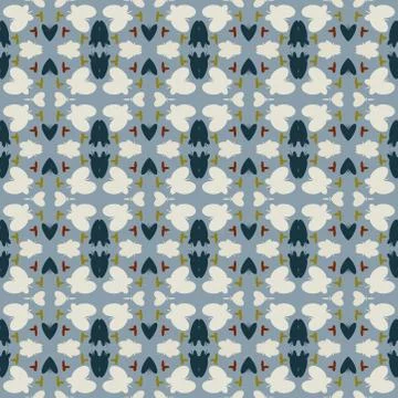 Abstract seamless colourful pattern geometric backgrounds vector design イラスト素材