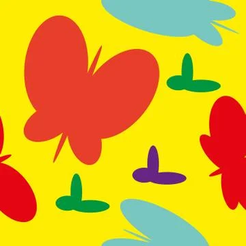 Abstract seamless colourful pattern geometric backgrounds vector design Stock Illustration