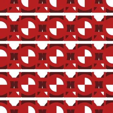 Abstract seamless colourful pattern geometric backgrounds vector design Stock Illustration