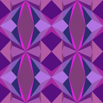 Abstract seamless colourful pattern geometric backgrounds vector design Stock Illustration