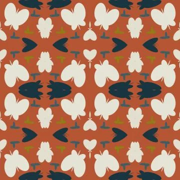 Abstract seamless colourful pattern geometric backgrounds vector design Stock Illustration