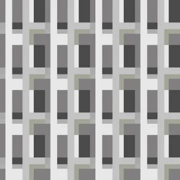 Abstract seamless colourful pattern geometric backgrounds vector design Stock Illustration