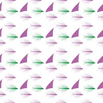 Abstract seamless colourful pattern geometric backgrounds vector design Stock Illustration