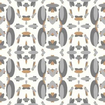 Abstract seamless colourful pattern geometric backgrounds vector design Stock Illustration