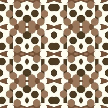 Abstract seamless colourful pattern geometric backgrounds vector design Stock Illustration