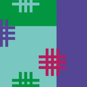 Abstract seamless colourful pattern geometric backgrounds vector design Stock Illustration