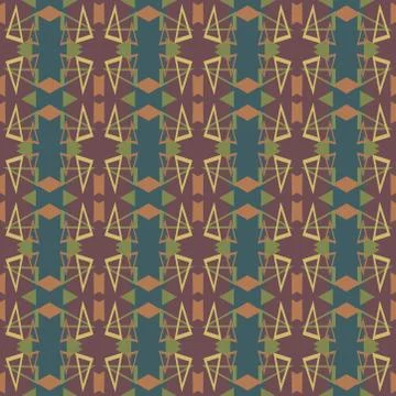 Abstract seamless colourful pattern geometric backgrounds vector design 스톡 일러스트