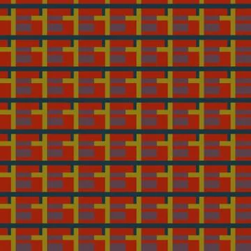 Abstract seamless colourful pattern geometric backgrounds vector design Stock Illustration