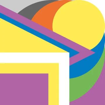 Abstract seamless colourful pattern geometric backgrounds vector design Stock Illustration