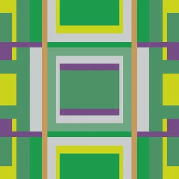 Abstract seamless colourful pattern geometric backgrounds vector design Stock Illustration