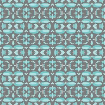 Abstract seamless colourful pattern geometric backgrounds vector design Stock Illustration