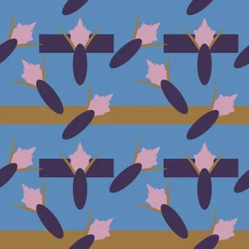 Abstract seamless colourful pattern geometric backgrounds vector design Stock Illustration