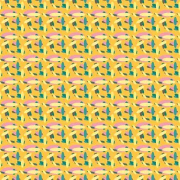 Abstract seamless colourful pattern geometric backgrounds vector design Stock Illustration