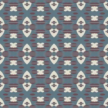 Abstract seamless colourful pattern geometric backgrounds vector design Stock Illustration