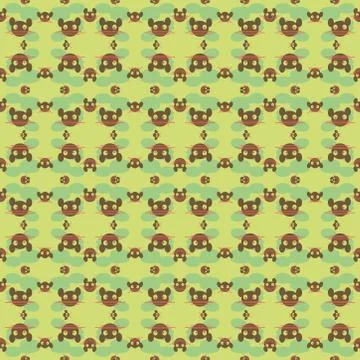 Abstract seamless colourful pattern geometric backgrounds vector design Stock Illustration