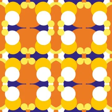 Abstract seamless colourful pattern geometric backgrounds vector design Stock Illustration