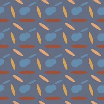 Abstract seamless colourful pattern geometric backgrounds vector design Stock Illustration