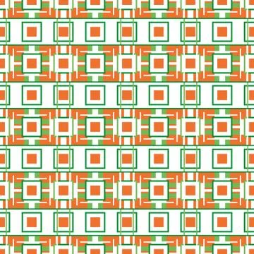 Abstract seamless colourful pattern geometric backgrounds vector design Stock Illustration