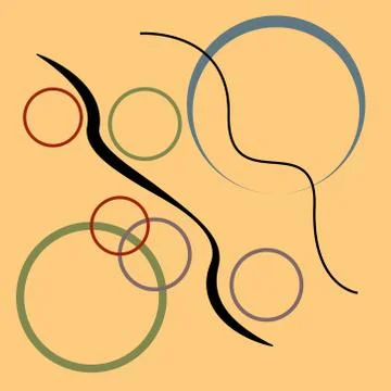 Abstract seamless colourful pattern geometric backgrounds vector design Stock Illustration