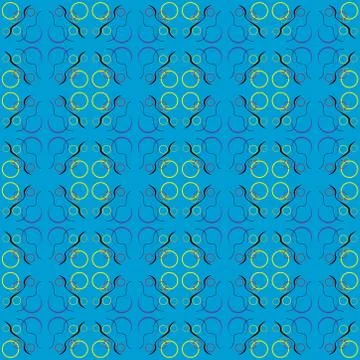 Abstract seamless colourful pattern geometric backgrounds vector design Stock Illustration