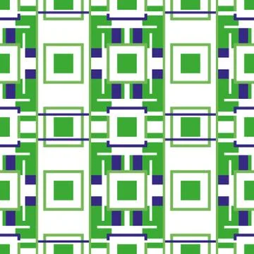 Abstract seamless colourful pattern geometric backgrounds vector design Stock Illustration