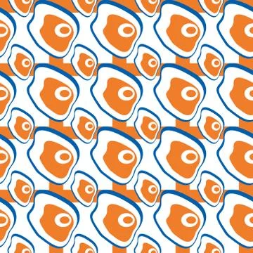 Abstract seamless colourful pattern geometric backgrounds vector design Stock Illustration